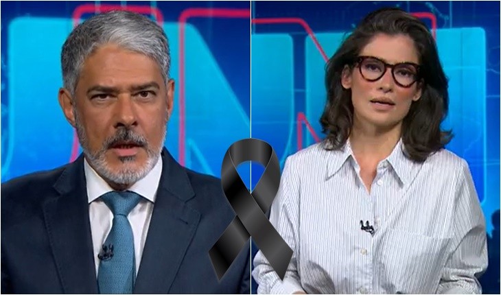 Foi confirmada por Bonner e Renata, no Jornal Nacional, a notícia mais triste da semana