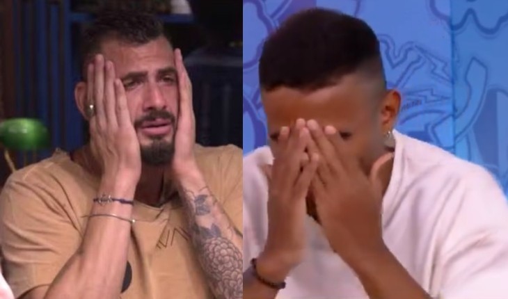 BBB24: após ser eliminado, Pizane fica surpreso ao ver mentira descarada de participante