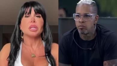 Gretchen detona Rodriguinho por falas sobre Yasmin Brunet: “Machista boçal”