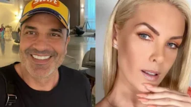 Ana Hickmann aparece com Edu Guedes curtindo passeio de jet ski; jornalista divulgou a imagem