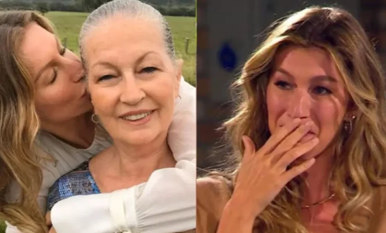 Diante da perda da mãe, Gisele Bündchen comove internautas e desaba em tristeza