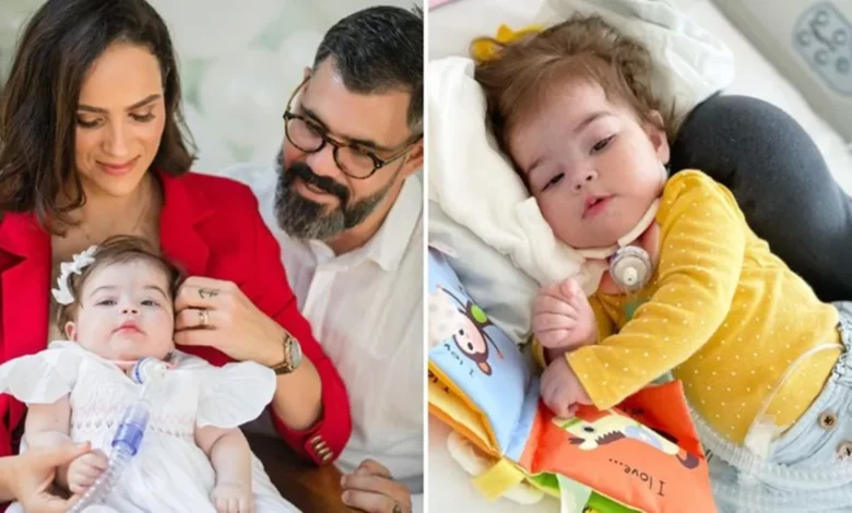 Filha caçula de Juliano Cazarré é levada às pressas para hospital