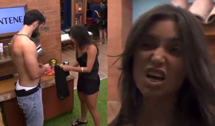 BBB24 — Vanessa Lopes surta novamente e joga fora as escovas de dentes dos brothers