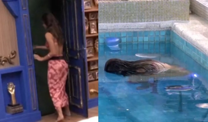 Cena de Vanessa Lopes na piscina do BBB24 preocupa internautas; a sister foi chamada no confessionário