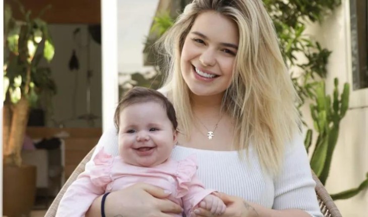 Aos 9 meses, filha de Viih Tube já tem presente de 15 anos garantido: ‘Desde que a descobri na barriga’