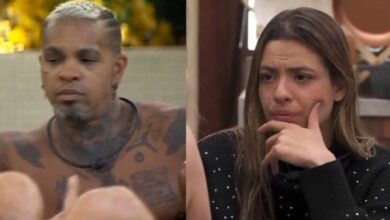 No BBB24, Rodriguinho insinua que Beatriz quer holofotes e detona a sister: ‘Acho muito forçado’