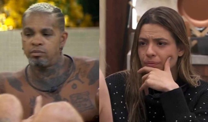 No BBB24, Rodriguinho insinua que Beatriz quer holofotes e detona a sister: ‘Acho muito forçado’