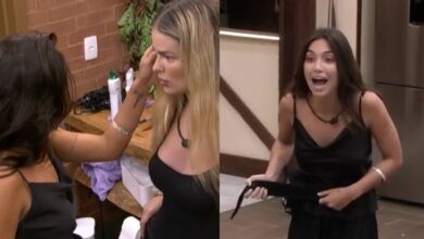 Vídeo BBB24 – Yasmin Brunet fica assustada com comportamento estranho de Vanessa Lopes e dispara: ‘Doida!’