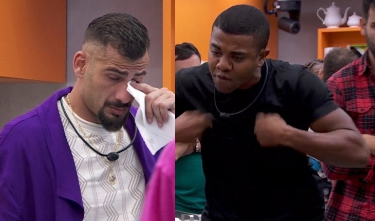 Davi fica revoltado com Nizam no BBB24 e parte pra cima do brother: ‘Vai me bater?’