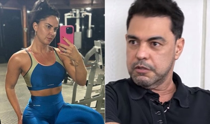 Graciele Lacerda revela que Zezé Di Camargo está careca e que a proibiu de filmá-lo: ‘não deixa ninguém ver’