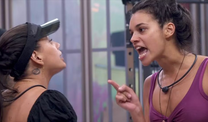 BBB24 – confronto tenso entre Fernanda e Alane aborda mentiras e julgamentos corporais: ‘Vai entupir vaso’