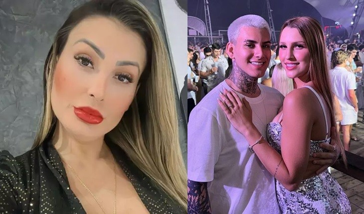 Andressa Urach coloca a boca no trombone e fala sobre gravar conteúdo erótico com sua nora: ‘Meu trabalho’