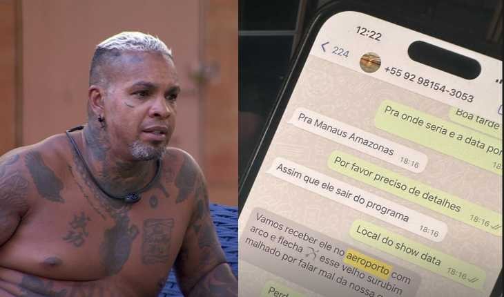 Rodriguinho recebe ameaças contra a sua vida no BBB24: ‘Vamos receber ele no aeroporto com arco e flecha’