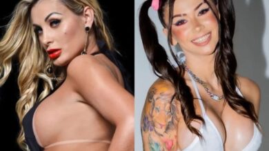 Andressa Urach grava vídeo adulto com MC Pipokinha e fãs da modelo detonam: ‘Como consegue?’