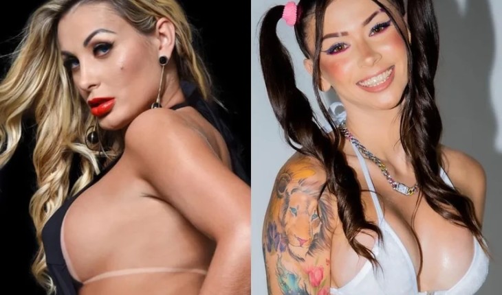 Andressa Urach grava vídeo adulto com MC Pipokinha e fãs da modelo detonam: ‘Como consegue?’