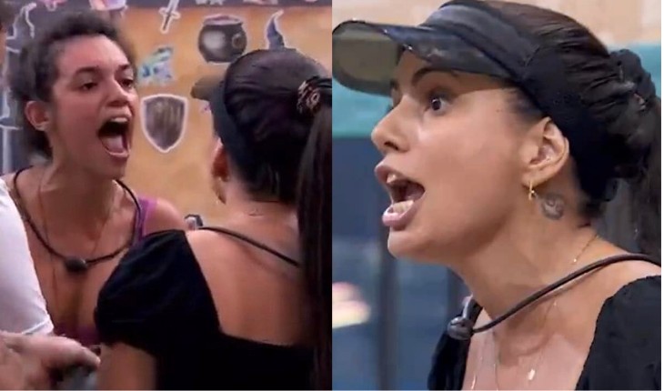 Fernanda e Alane protagonizam maior barraco da edição e brothers precisam intervir às pressas