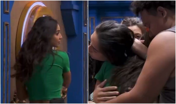 Vídeo mostra reação dos colegas de Vanessa no BBB24, após ela apertar o botão da desistência