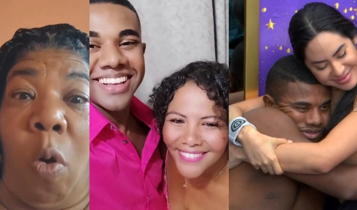 Mãe de Davi do BBB publica vídeo sobre possível interesse de brother em Isabelle e debocha de nora: ‘vai orar’