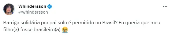 Whindersson Nunes levanta possibilidade de ser pai novamente em barriga solidária: “Pai solo”