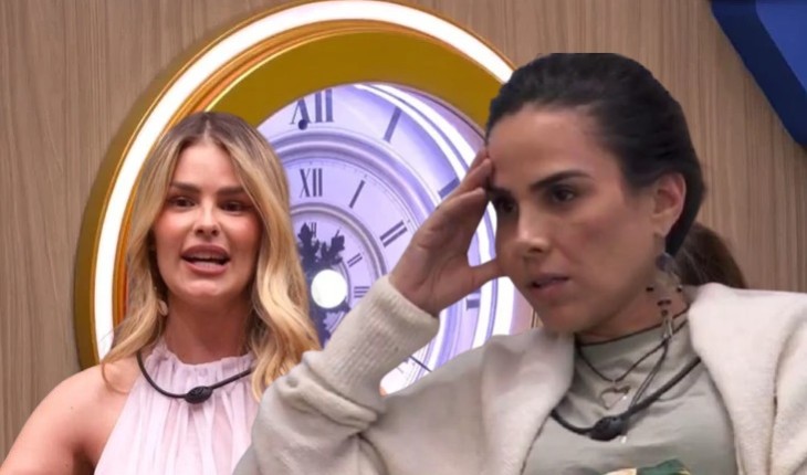 BBB24: Yasmin age rápido para evitar que Wanessa aperte o botão da desistência