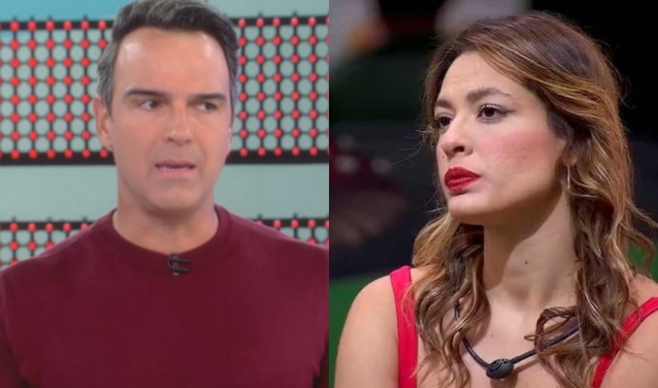 BBB24: Tadeu Schmidt fica constrangido com atitude de Beatriz e ‘tesoura’ a sister ao vivo, aponta web: ‘mico’