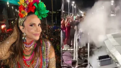 Explosão causa grande susto no trio de Ivete Sangalo em Salvador – vídeo