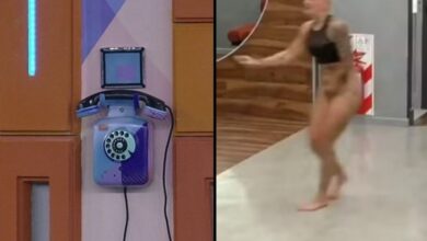 Big Brother: sem calcinha, participante sai correndo do banheiro para atender Big Fone