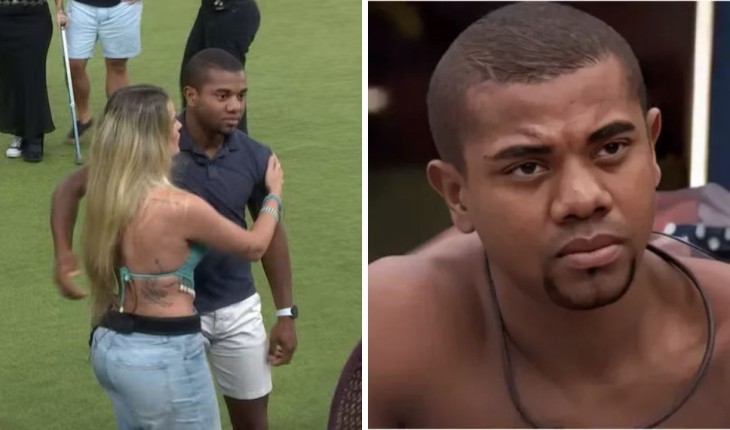 BBB24: Davi recebe abraço de Yasmin Brunet e ouve alerta de brothers sobre falsas amizades