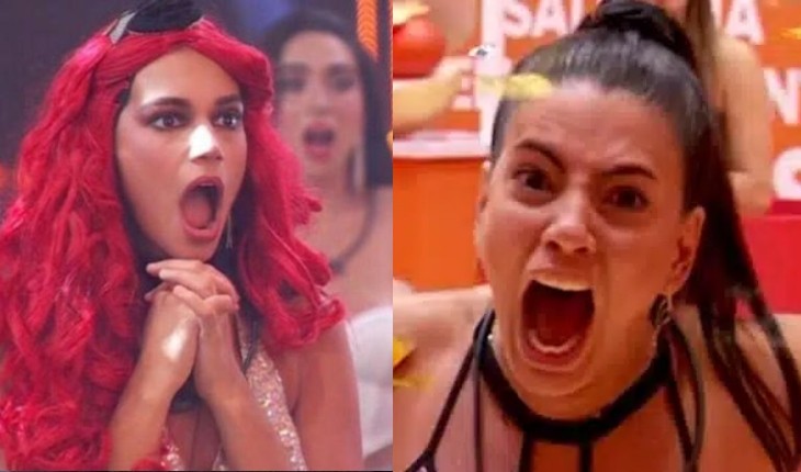 BBB24: Alane fica de boca aberta após atitude de Fernanda durante a festa