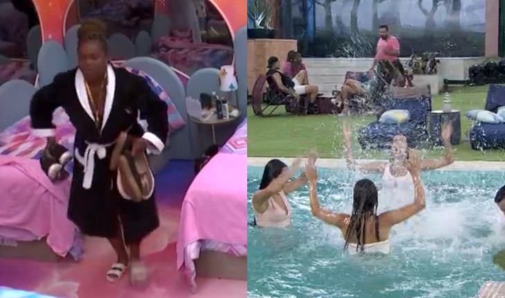 Vilã do BBB24? Raquele entra no quarto Fadas e cogita jogar tudo na piscina