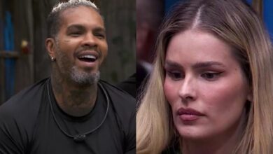 Rodriguinho diz que Yasmin Brunet perdeu as estribeiras e tem comido muito no BBB24 e dispara: ‘Velha gulosa’