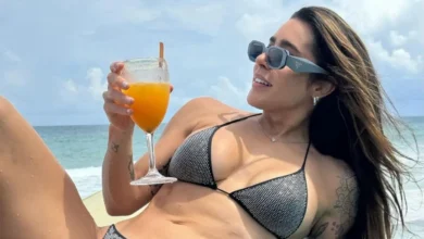 Lauana Prado exibe forma física impressionante após treino