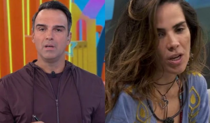 BBB24: Web aponta suposta interferência de Tadeu Schmidt para salvar Wanessa Camargo do paredão