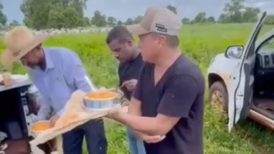 Leonardo surpreende com momento de simplicidade em fazenda