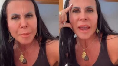 Vídeo divulgado por Gretchen revela que ela passará por uma cirurgia: ‘Agora não tem mais jeito’