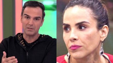 Vídeo – Tadeu Schmidt diz o que pensa das atitudes de Wanessa Camargo com Davi no BBB24 e alfineta: ‘Cismada’