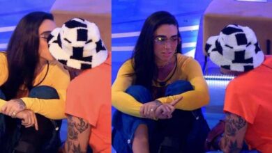 BBB24 – Depois de beijar a boca de MC Bin Laden, Giovanna volta atrás e dá um fora daqueles no funkeiro