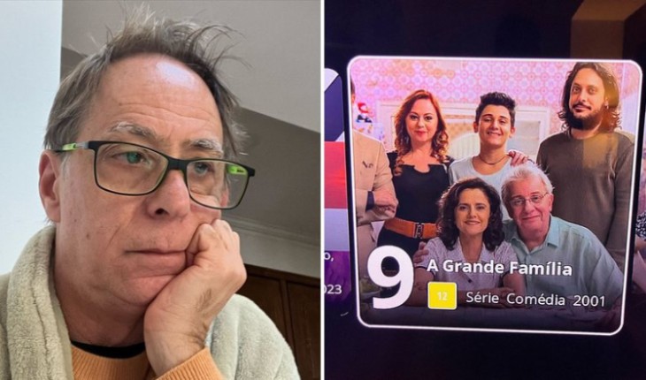 Pedro Cardoso critica ausência em cartaz de A Grande Família na Globoplay e dispara: ‘Patético’