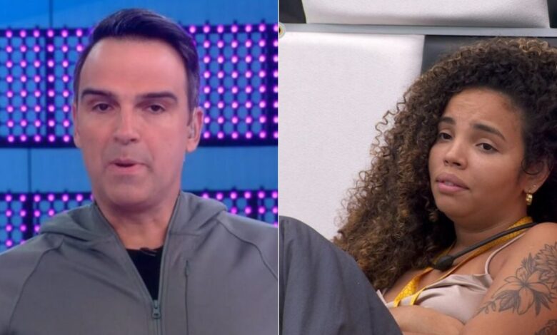 “Imoral”; Jornalista critica conduta de Tadeu Schmidt com Pitel durante o Paredão do BBB 24