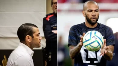 Condenado, Daniel Alves desembolsa R$ 5 milhões para sair da prisão na Espanha