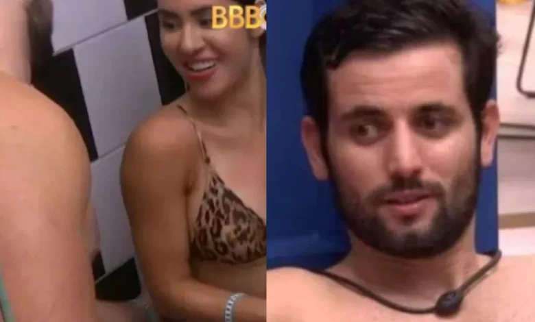 BBB 24: Matteus dá o que falar ao ajudar Isabelle no chuveiro – vídeo