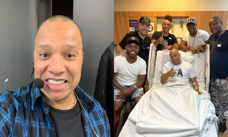 Anderson Leonardo, vocalista do Molejo, está inconsciente e apresenta quadro delicado