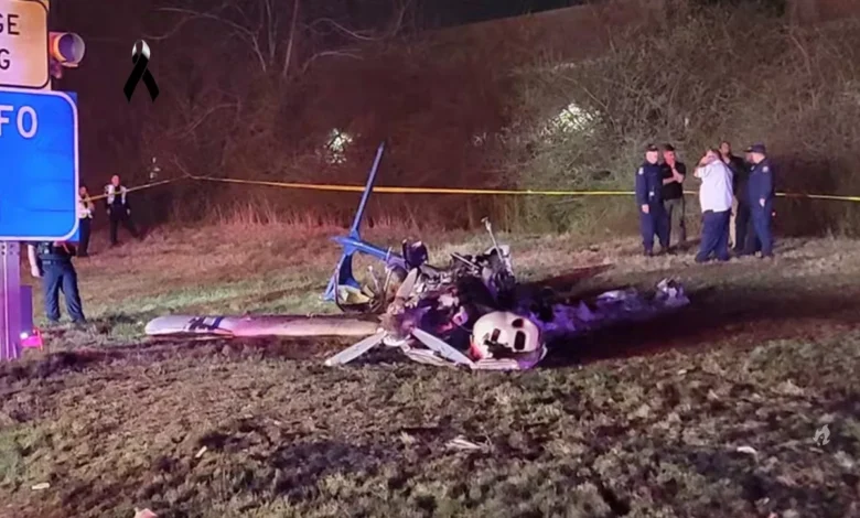 Avião cai ao lado de rodovia e deixa 5 mortos nos EUA; vídeo