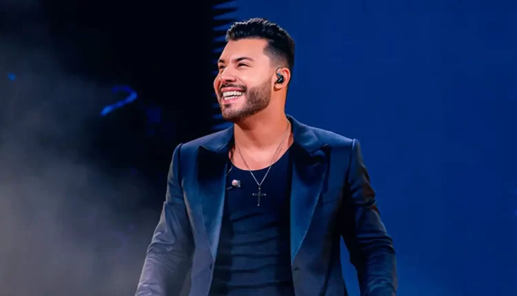 Murilo Huff comemora o primeiro lugar com a música "Anestesiado"(Foto: Divulgação)