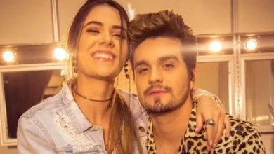 Luan Santana mostra momento íntimo com Jade Magalhães