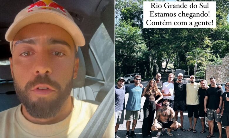 Pedro Scooby reúne amigos surfistas para ajudar no resgate no Rio Grande do Sul: “Estamos chegando”