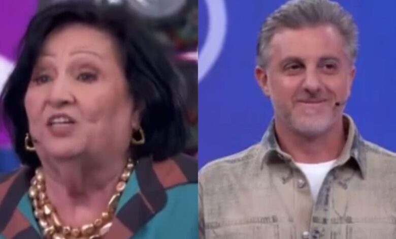 Dona Déa surpreende ao vivo e revela quanto Luciano Huck doou para ajudar o Rio Grande do Sul