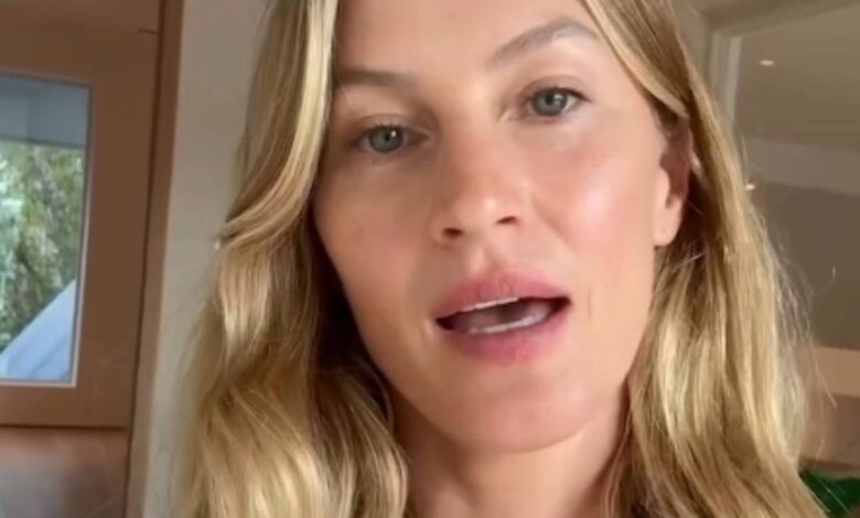 Gisele Bündchen agradece ajuda para arrecadar mais de R$ 6 milhões para vítimas das chuvas no RS