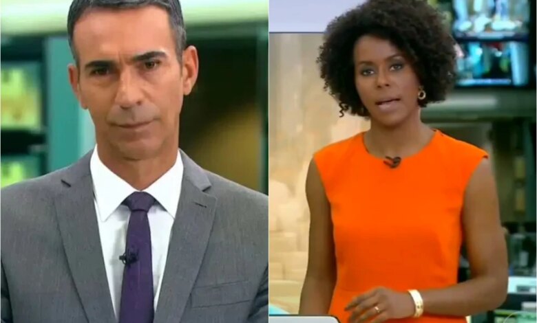 Na ausência de César Tralli, Maju Coutinho volta ao Jornal Hoje