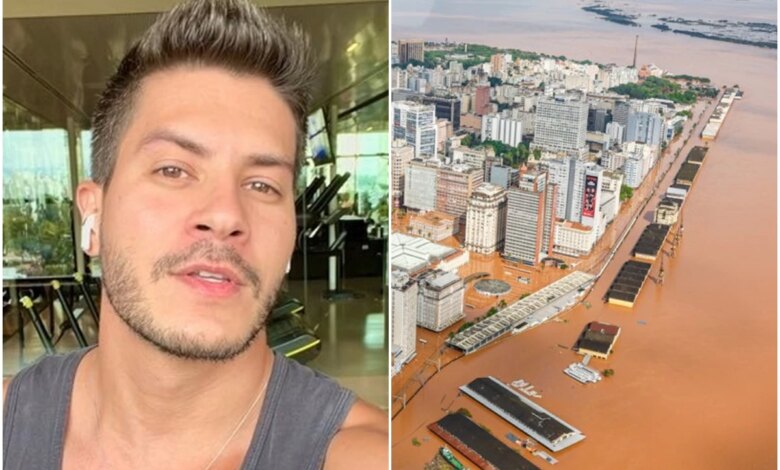 Esta foi a doação de Arthur Aguiar para as vítimas das chuvas no Rio Grande do Sul